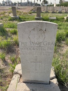 BAGHDAD (NORTH GATE) WAR CEMETERY - CLARK, E C W